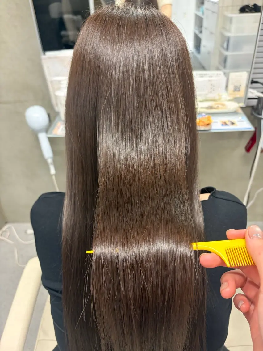 ロング トリートメント 松山 琳音菜のヘアスタイル