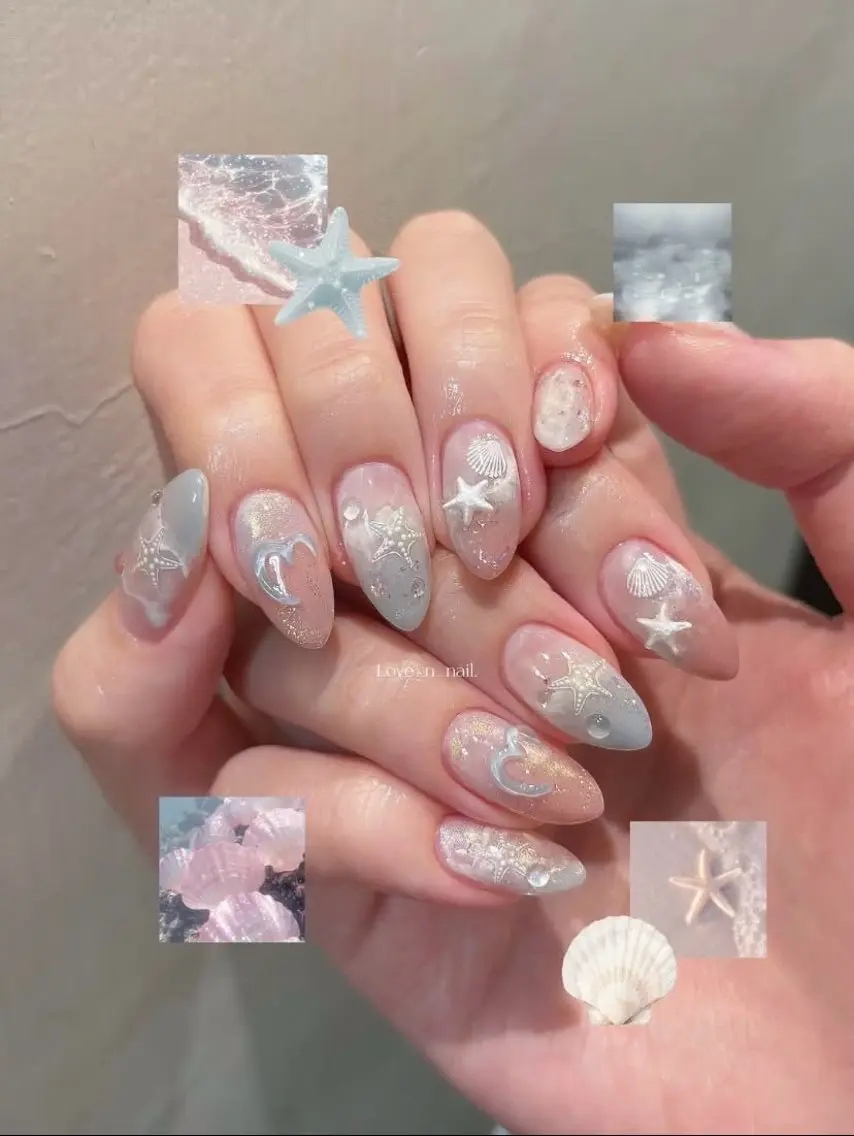 ネイル 韓国ネイル 持ち込み ニュアンスネイル ネイルチップ ハンドネイル Doraemi ANA.CHUOのネイルデザイン