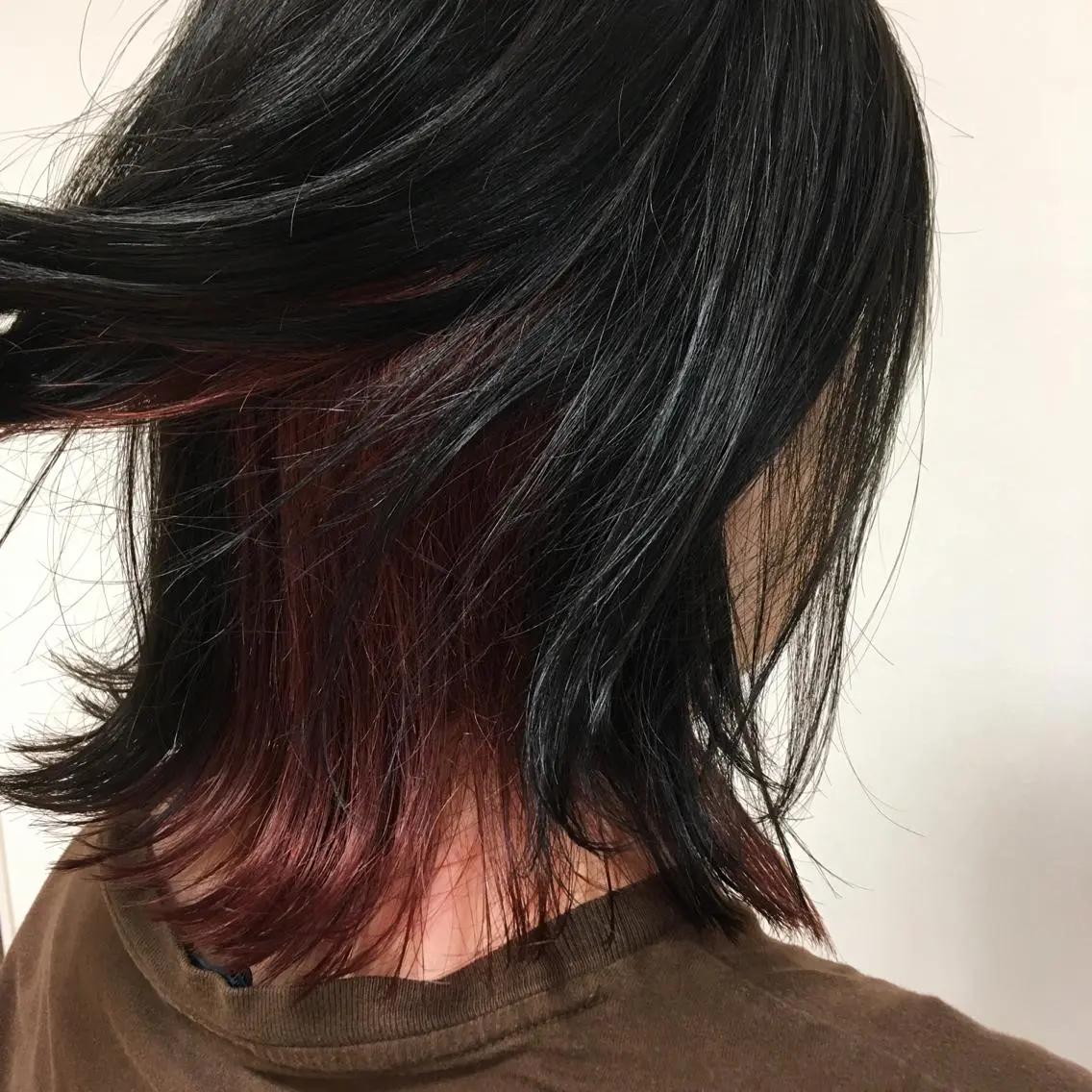 ミディアム カラー ヘアアレンジ ヘアカラー トリートメント 【Sweep】おじま のぞみのヘアスタイル