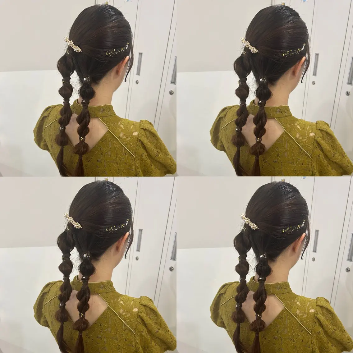 ヘアアレンジ 結婚式・ブライダル ratsu 🐕🦺🐾🖤のヘアスタイル