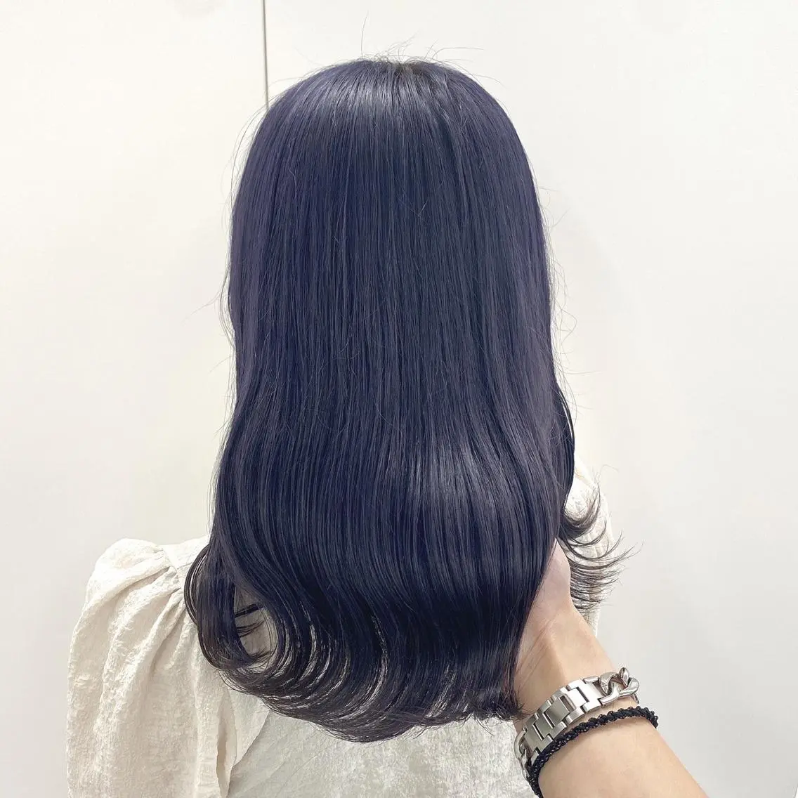ミディアム カラー ヘアアレンジ メンズパーマ特化 TAIGAのヘアスタイル