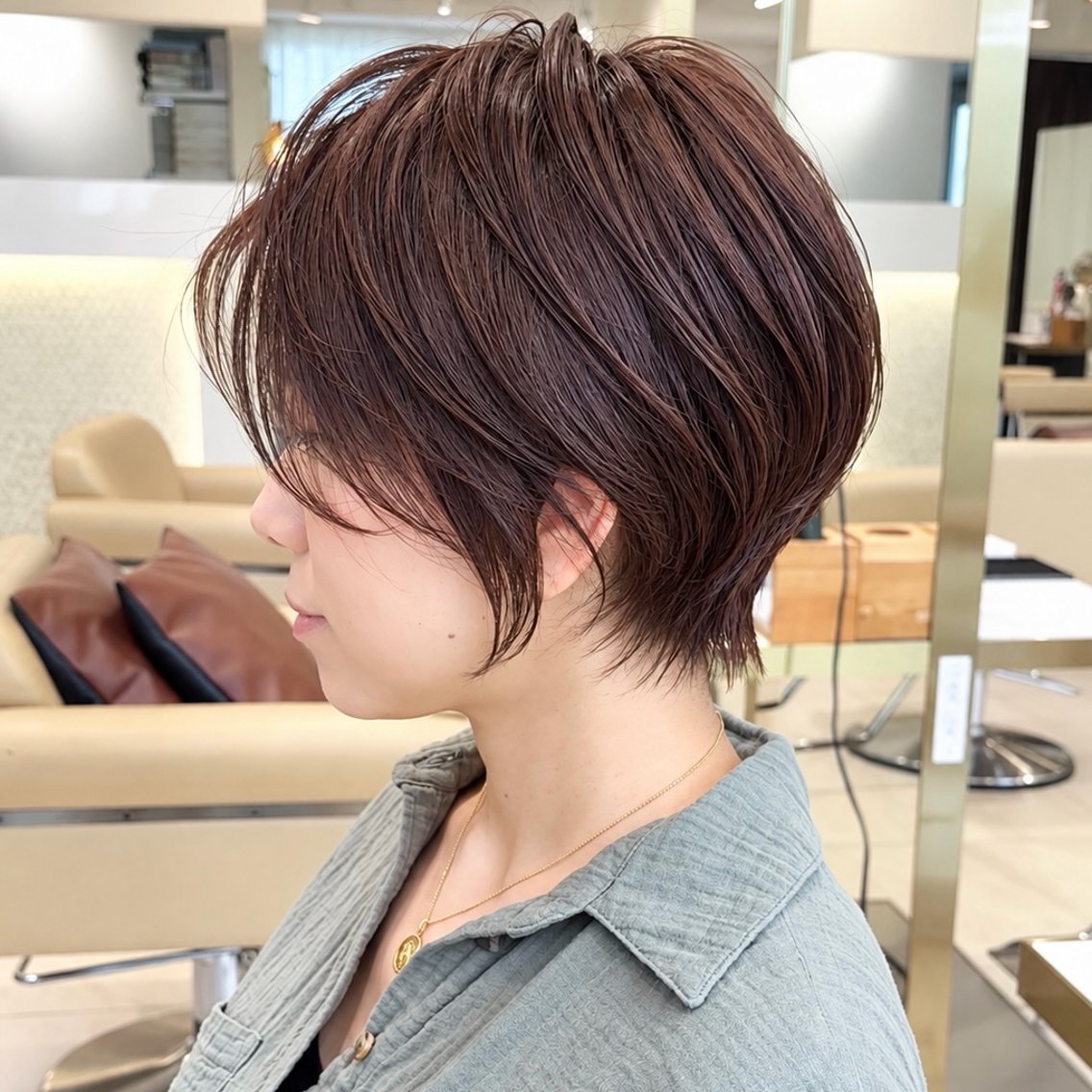 ショート 小顔ショート 原宿/みゆのヘアスタイル