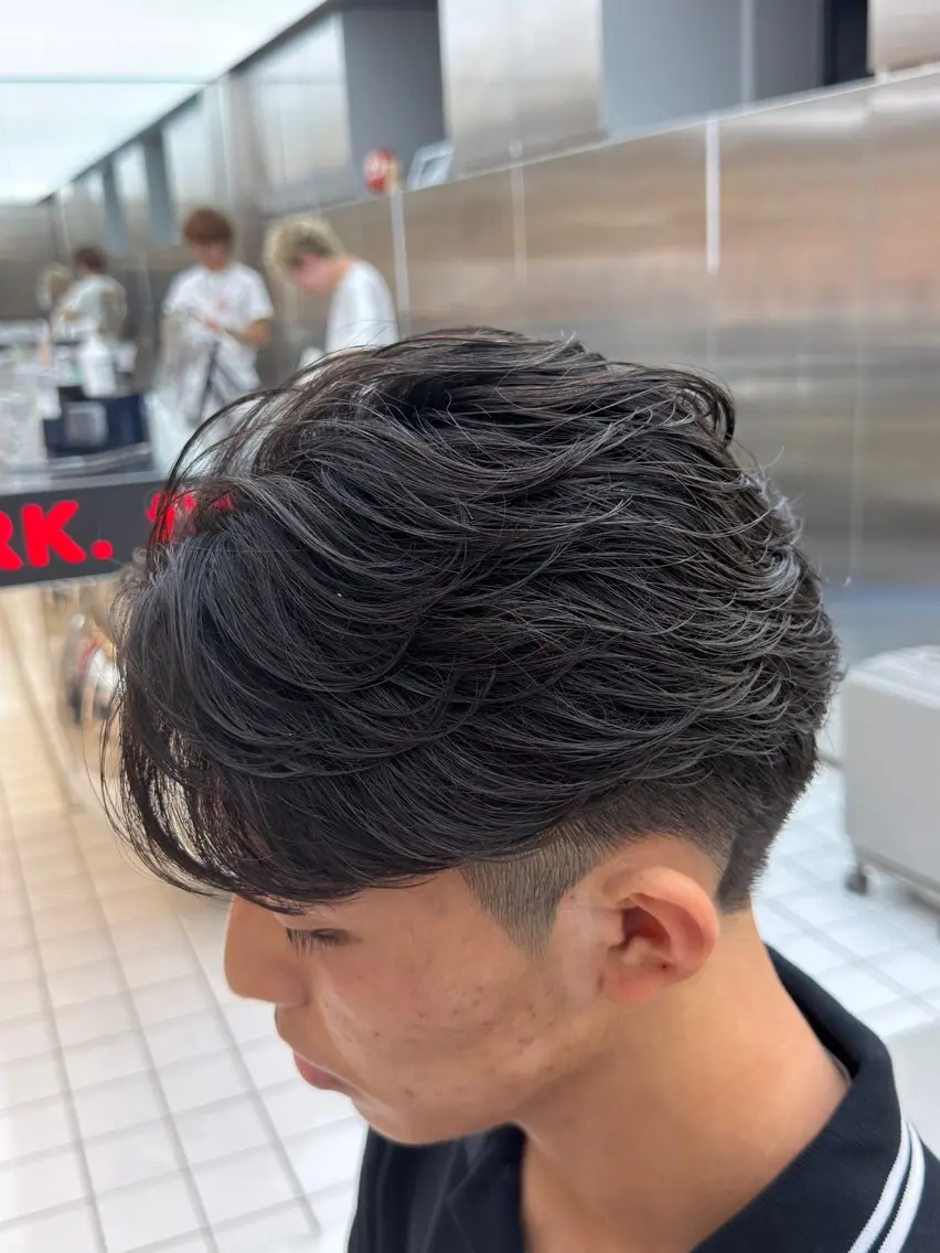 ショート パーマ カット パーマ fifth 児玉達哉 当日予約🙆のヘアスタイル