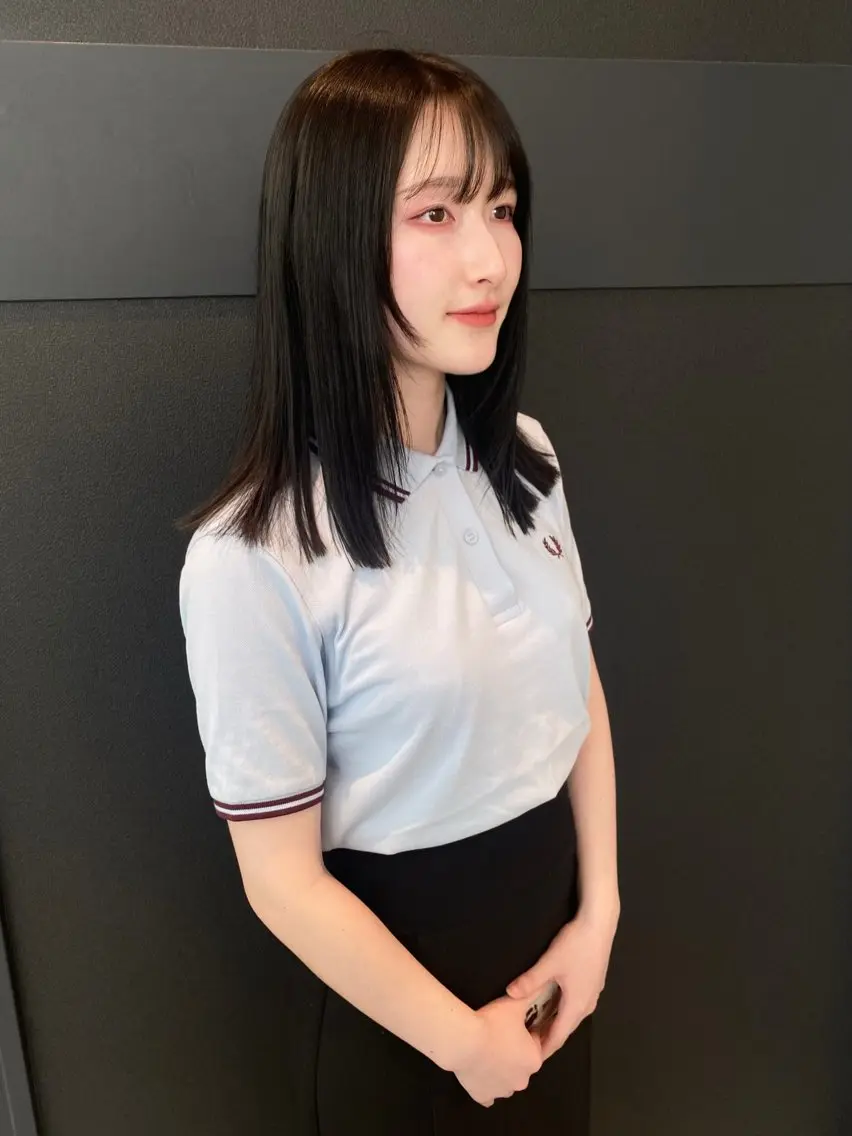 ミディアム カラー カット ヘアカラー トリートメント mai / linoah˚✧のヘアスタイル