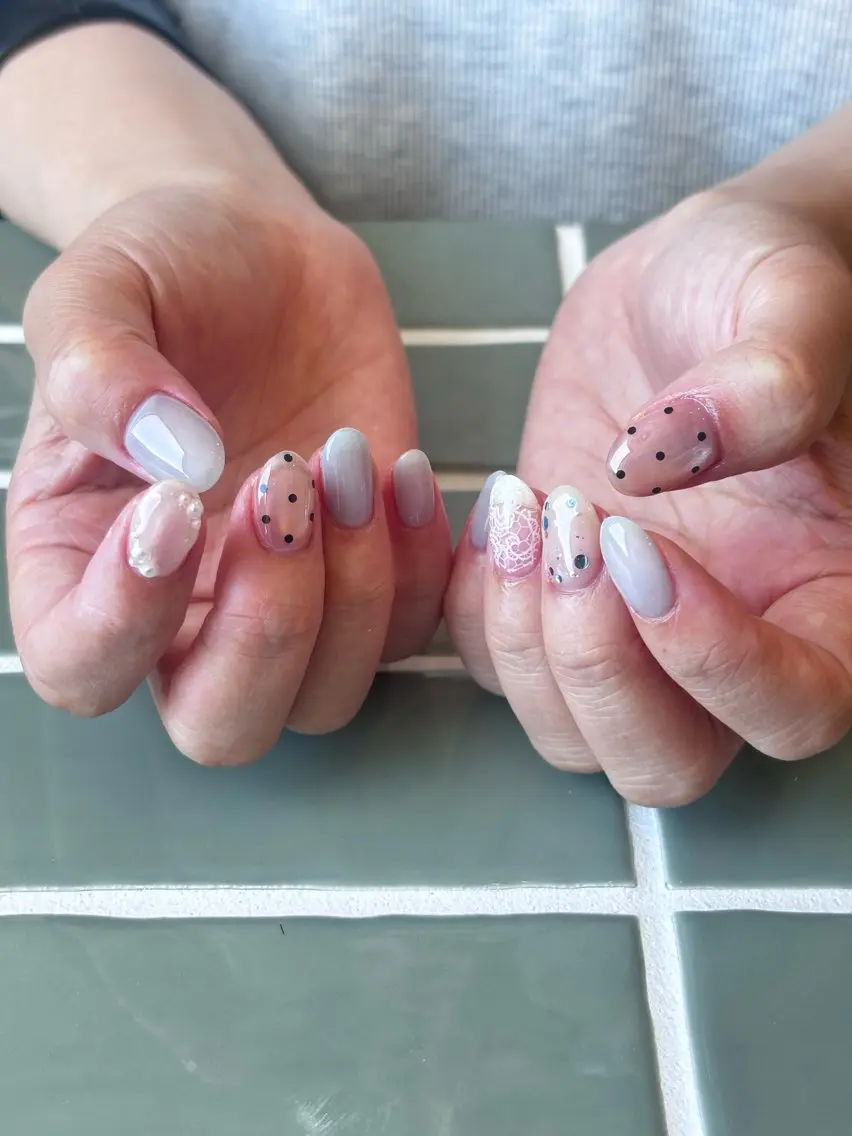 ネイル シンプルネイル SOL nail イマナカのネイルデザイン