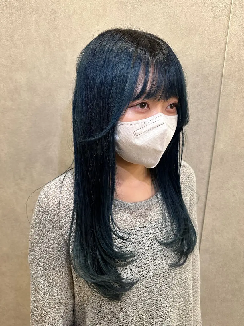 ロング 艶カラー/ショート ボブ/TOSHIKIのヘアスタイル