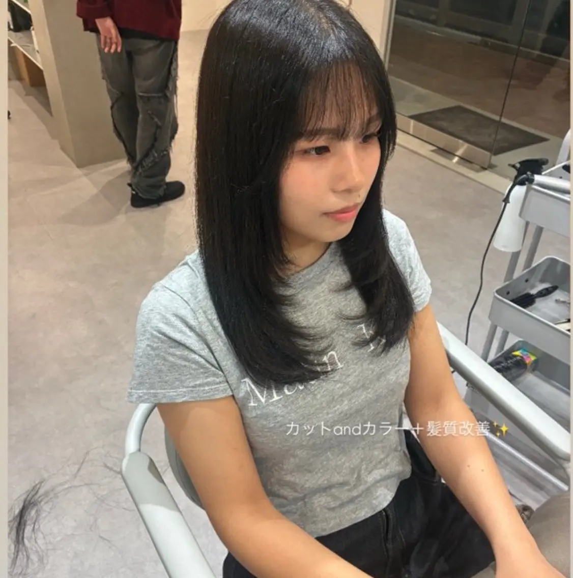 ロング カット トリートメント 石井 綾華🩰のヘアスタイル
