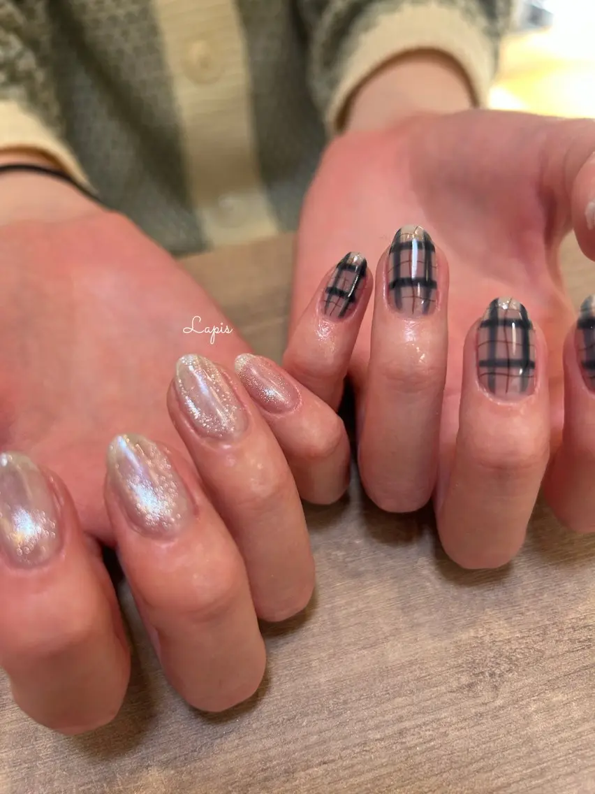 ネイル ハンドネイル Lapis *のネイルデザイン