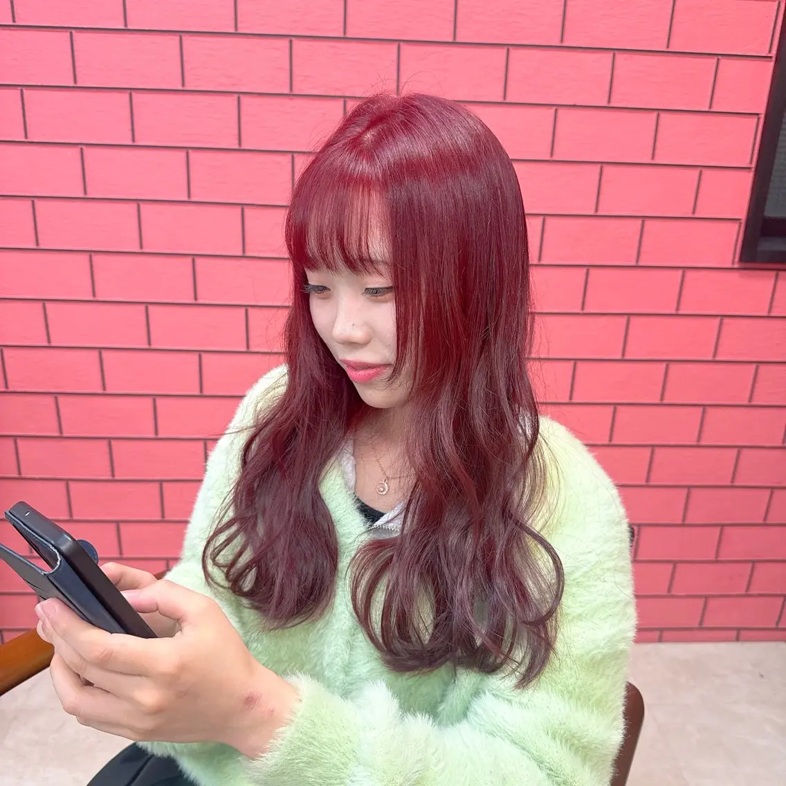 ロング カラー バレイヤージュ ブリーチ ケアブリーチ ダブルカラー イヤリングカラー ヘアカラー トリートメント デザインカラー 髪質改善Lilithのその他イメージ