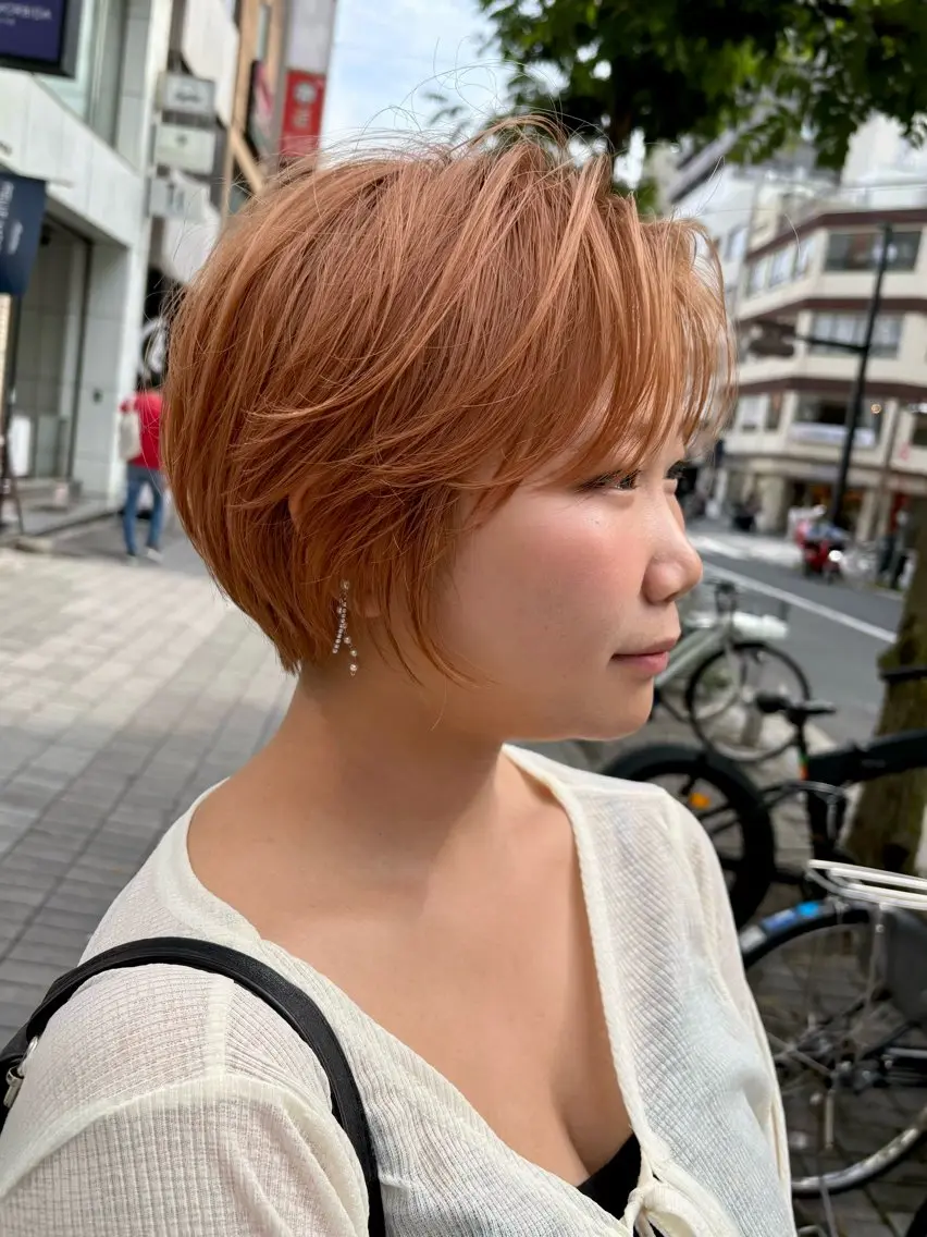 ショート カラー カット ヘアカラー トリートメント 【ショート/レイヤー 】kotaroのヘアスタイル
