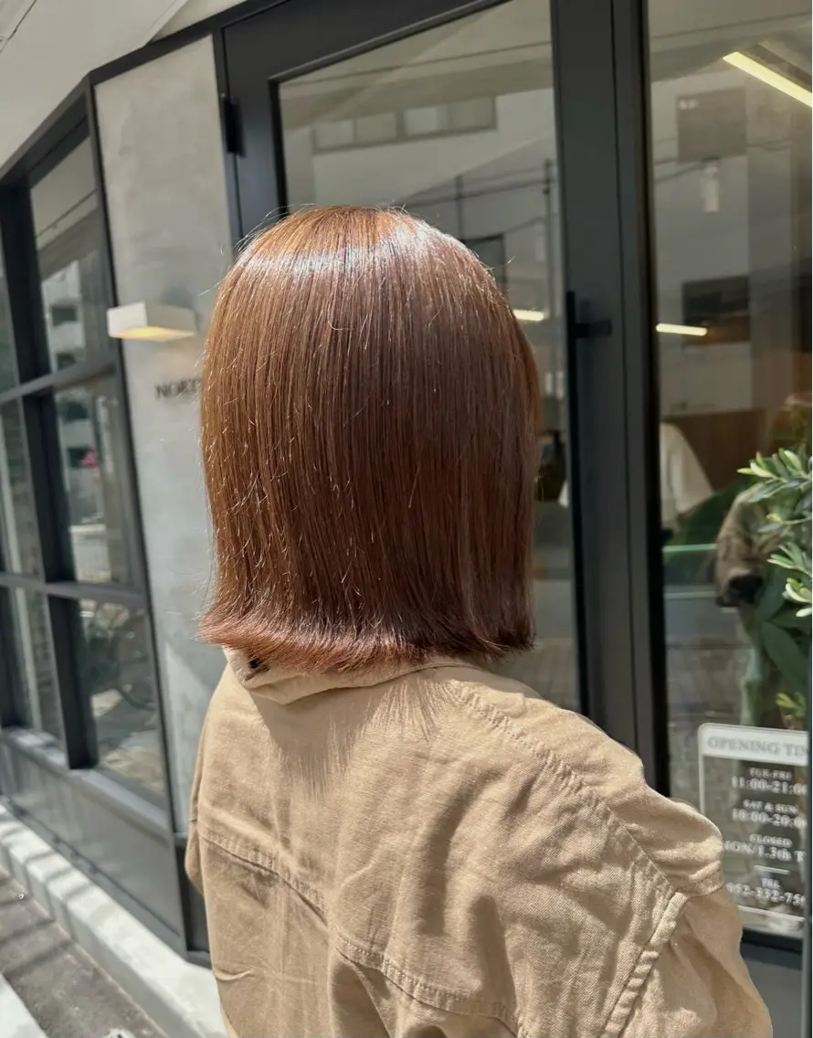 カット+リタッチカラー＋バイカルテトリートメントの写真