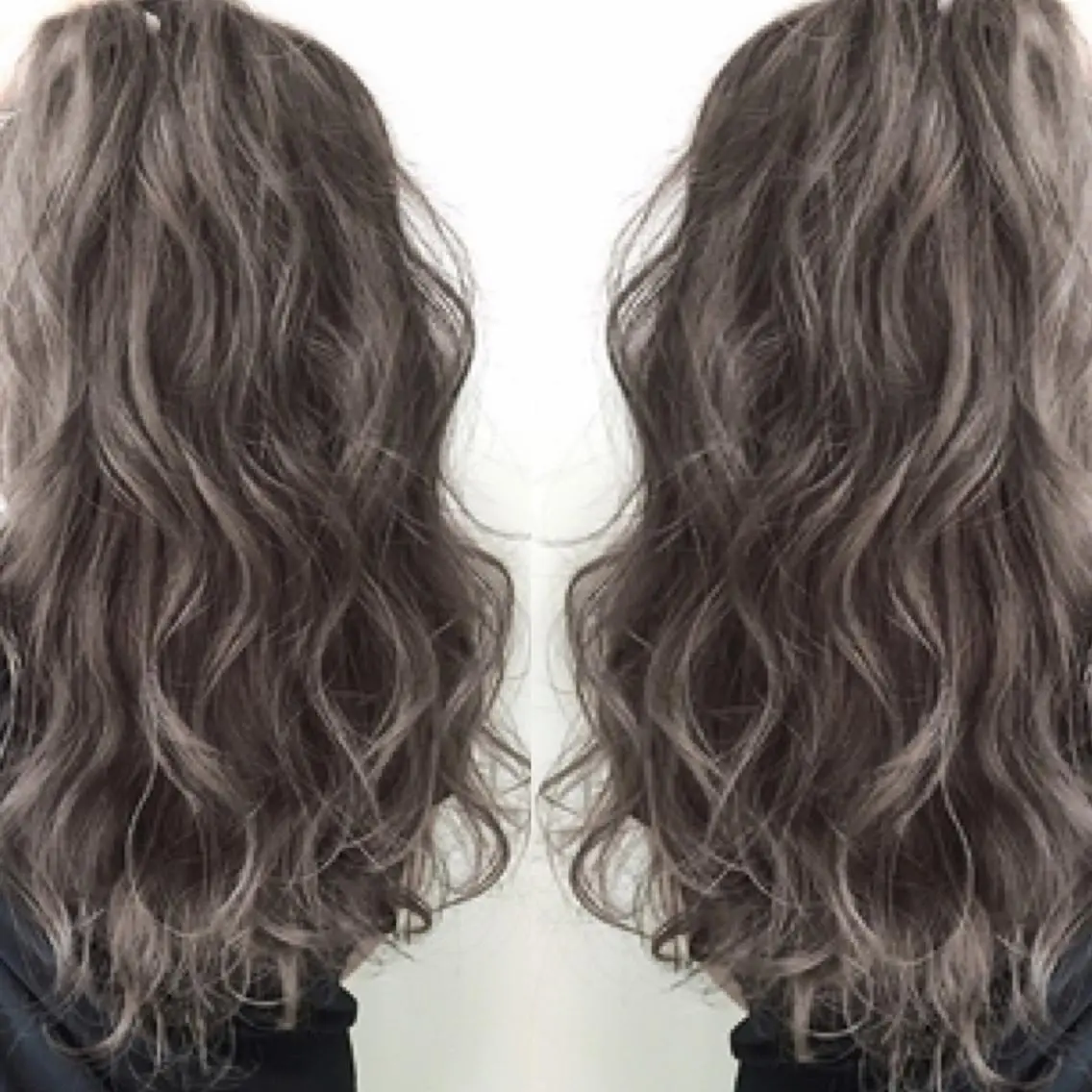 セミロング ヘアカラー ricca♪ 反町のヘアスタイル