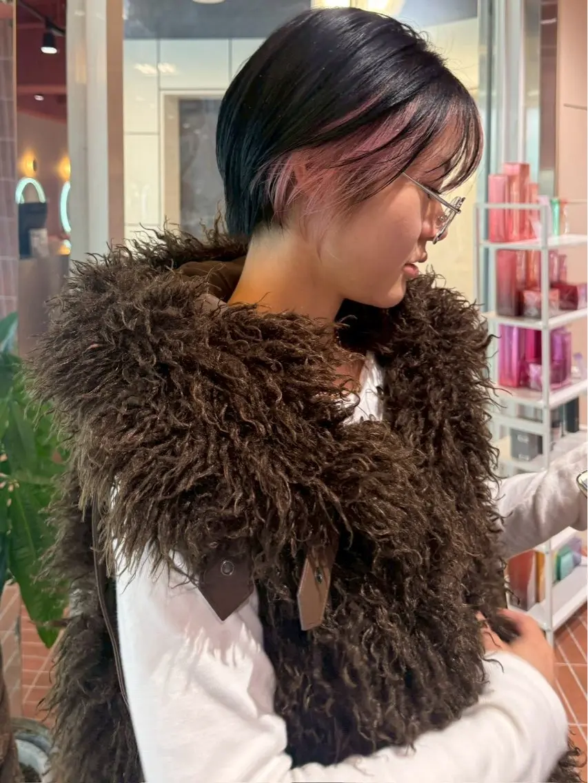 ショート 🎀暖色カラー/ HANA🎀のヘアスタイル