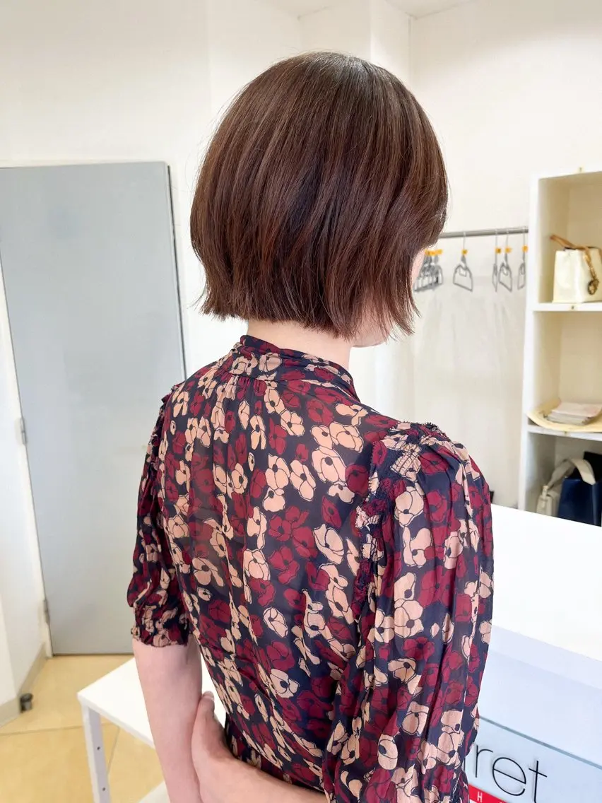 ショート カット 小野寺 智香のヘアスタイル