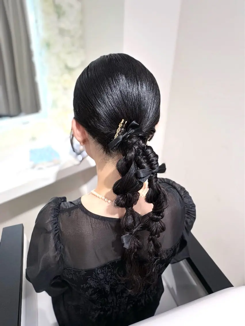 ヘアアレンジ ヘアセット ベルグロー原宿 🦋ꜱᴀᴋᴜʀᴀのヘアスタイル