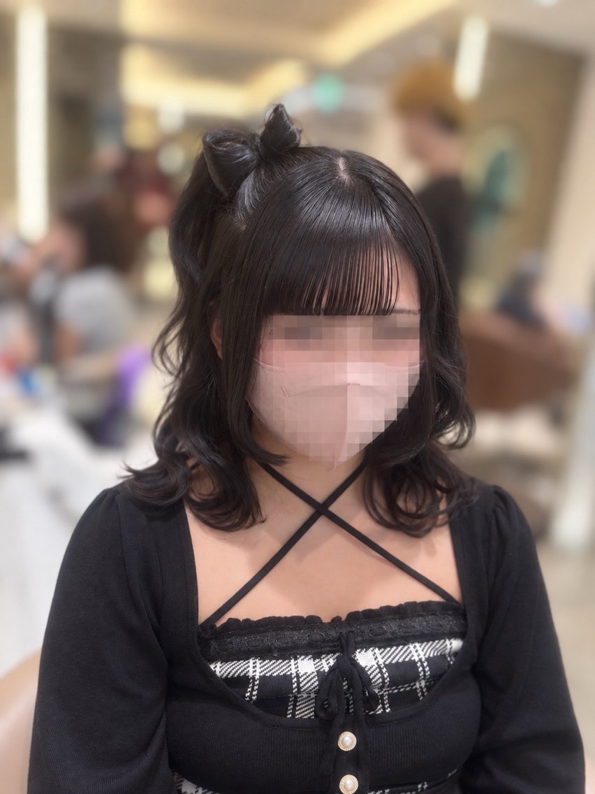 ヘアアレンジ ヘアセット 可愛い製造機🎀 ヘアメイクMoriのヘアスタイル