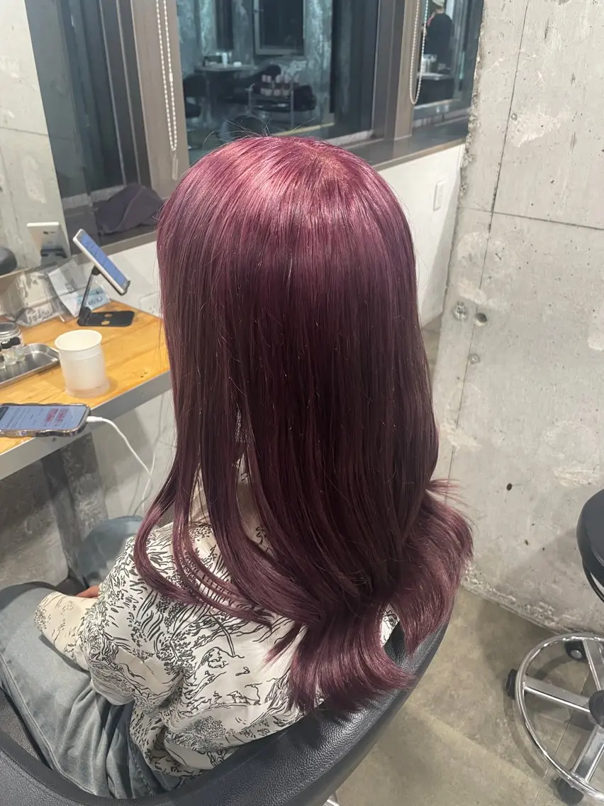 ロング ヘアカラー トリートメント 💕MAYUKA💕 レイヤー/ブラウンのヘアスタイル