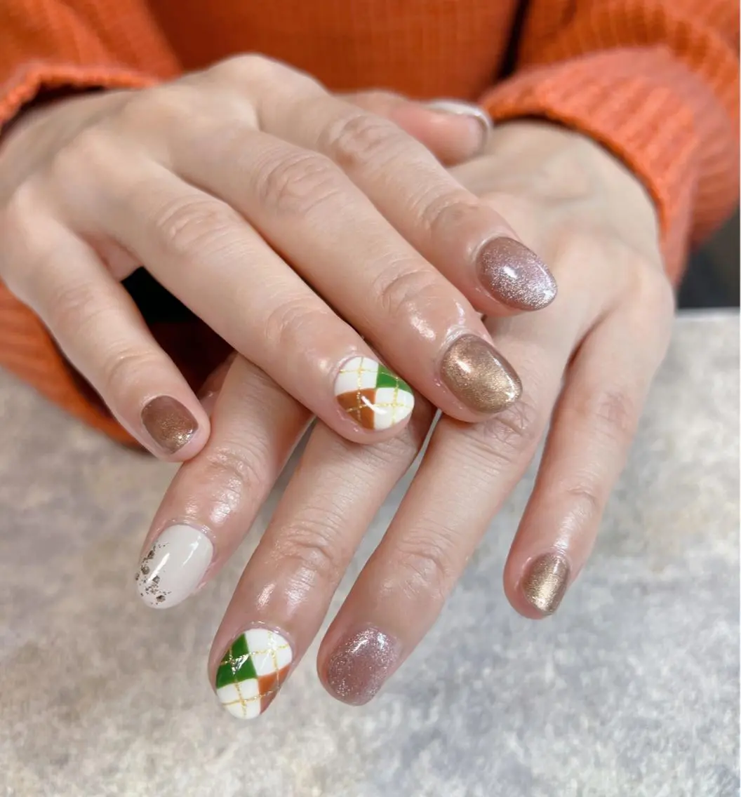 ネイル ハンドネイル 𝑺 𝒏𝒂𝒊𝒍✳︎のネイルデザイン