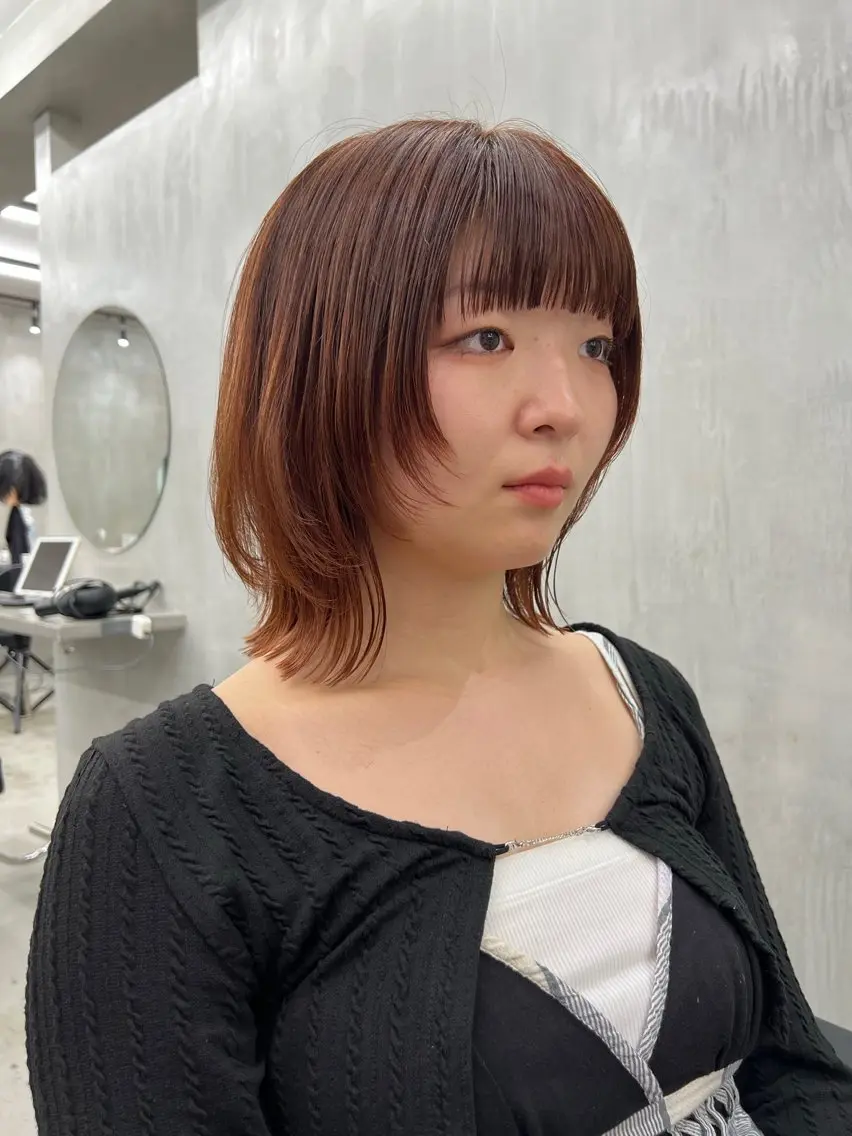 ショート カット ヘアカラー 鈴 /ショート/ボブのヘアスタイル