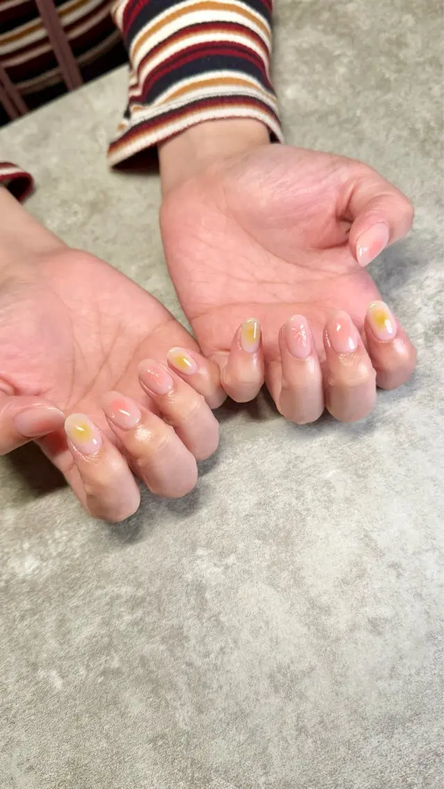 ネイル ハンドネイル ハンドケア shino🌟 痛ネイルのネイルデザイン