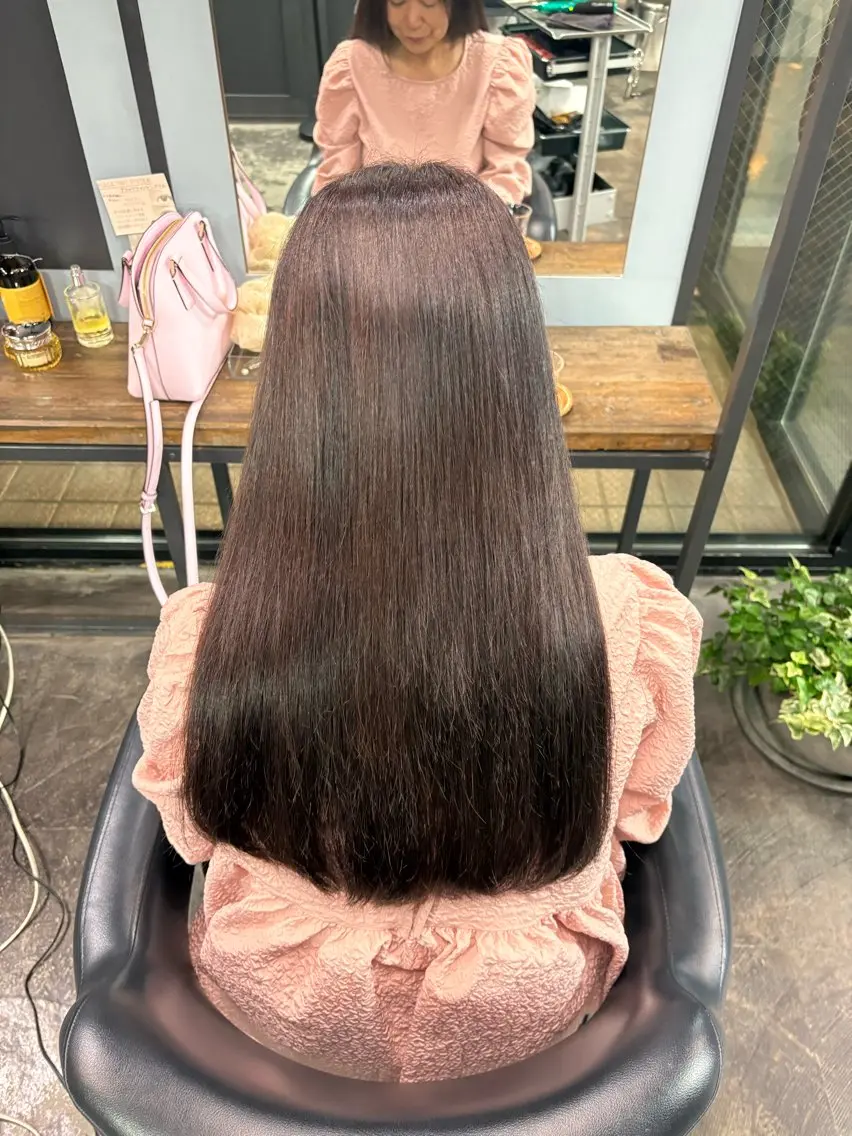ロング ヘアカラー 🤎Yuzuyu/ an'tico🤎のヘアスタイル