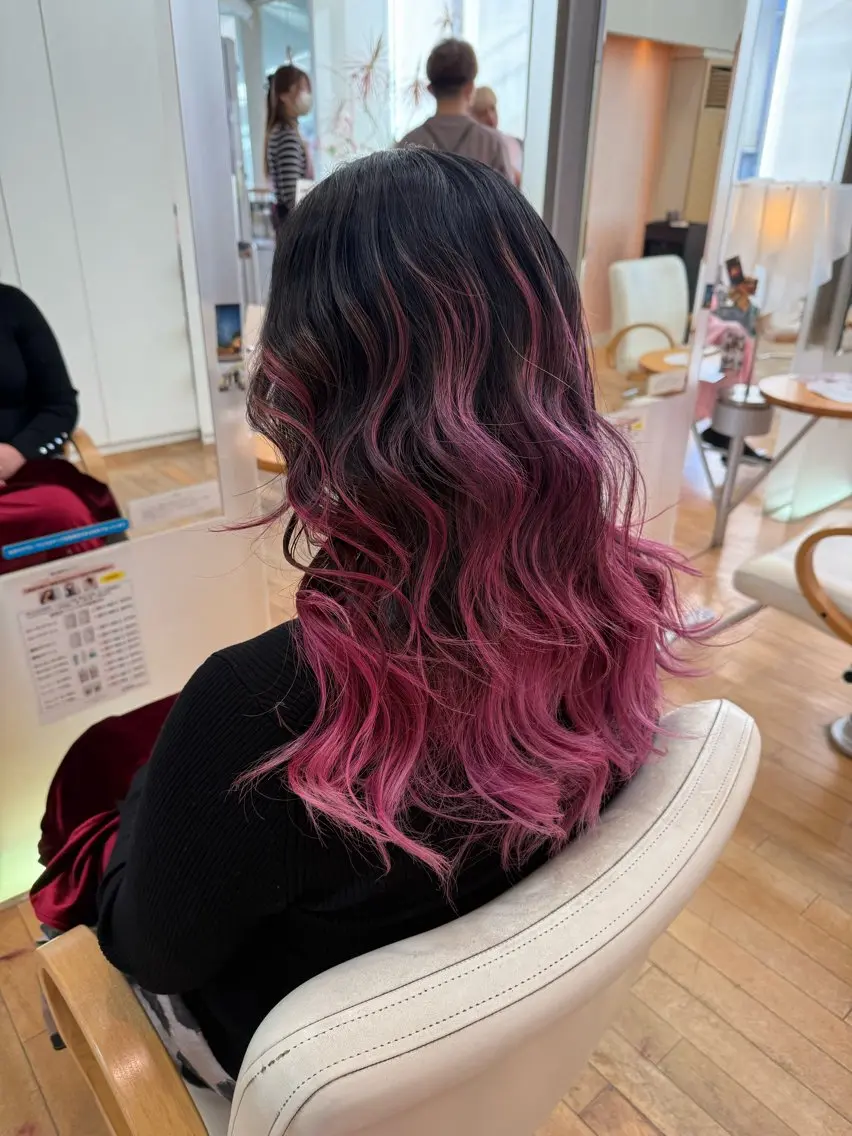 カラー 山本 瑠華のヘアスタイル