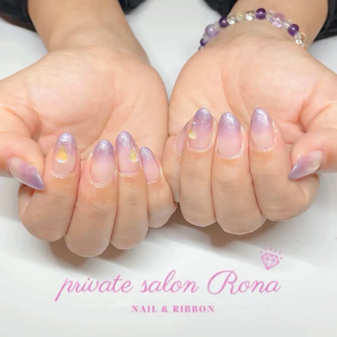 ネイル グラデーション nail salon Ronaのネイルデザイン