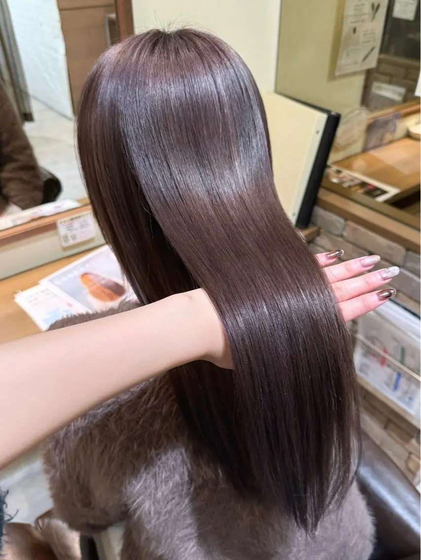 ロング カラー ヘアカラー 甲斐 千尋のヘアスタイル