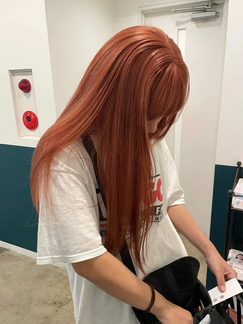 ロング カラー mizu🐾 hair braceのヘアスタイル