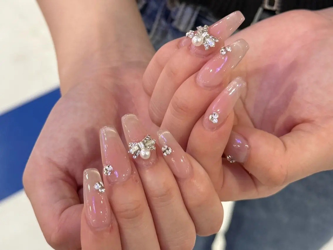 【人気No.1✨】長さだし10本+おまかせデザイン💎(オフなし)の写真