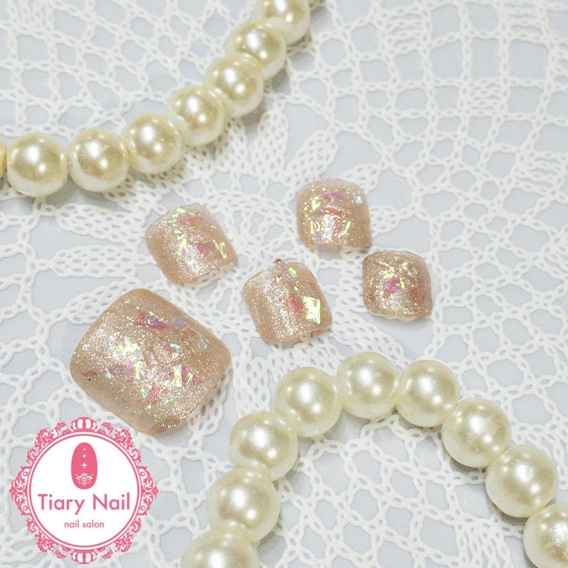 ネイル 💗🪽Tiary Nail🪽💗のネイルデザイン