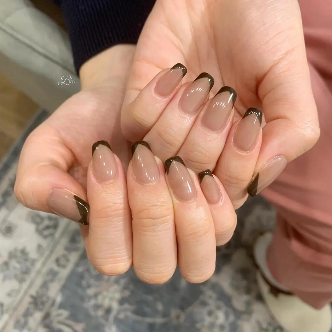 ネイル ジェルネイル パラジェル Léa nailのネイルデザイン