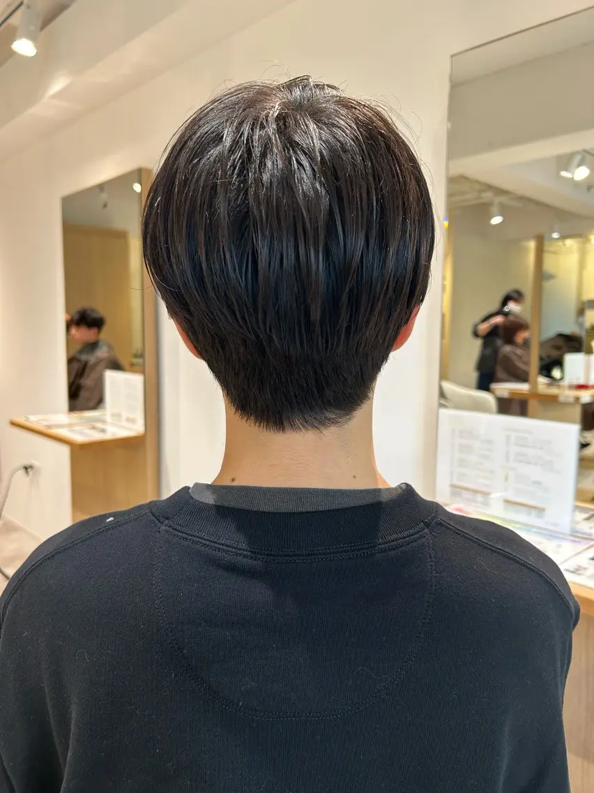 ショート soy kufu 川勝のヘアスタイル