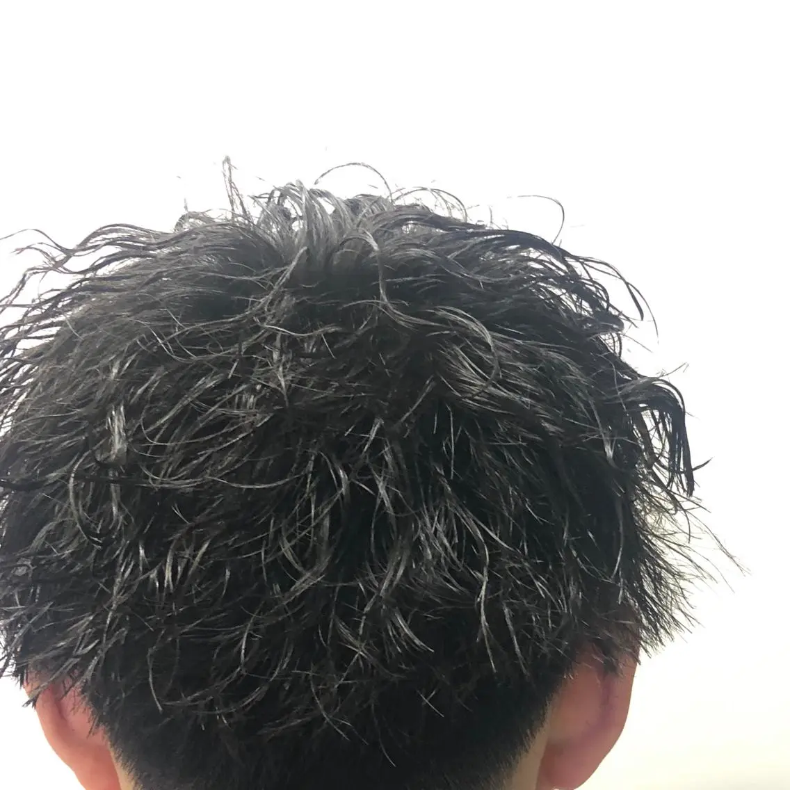 ショート パーマ メンズ カット パーマ ✴︎赤み除去カラー daichi✴︎のヘアスタイル