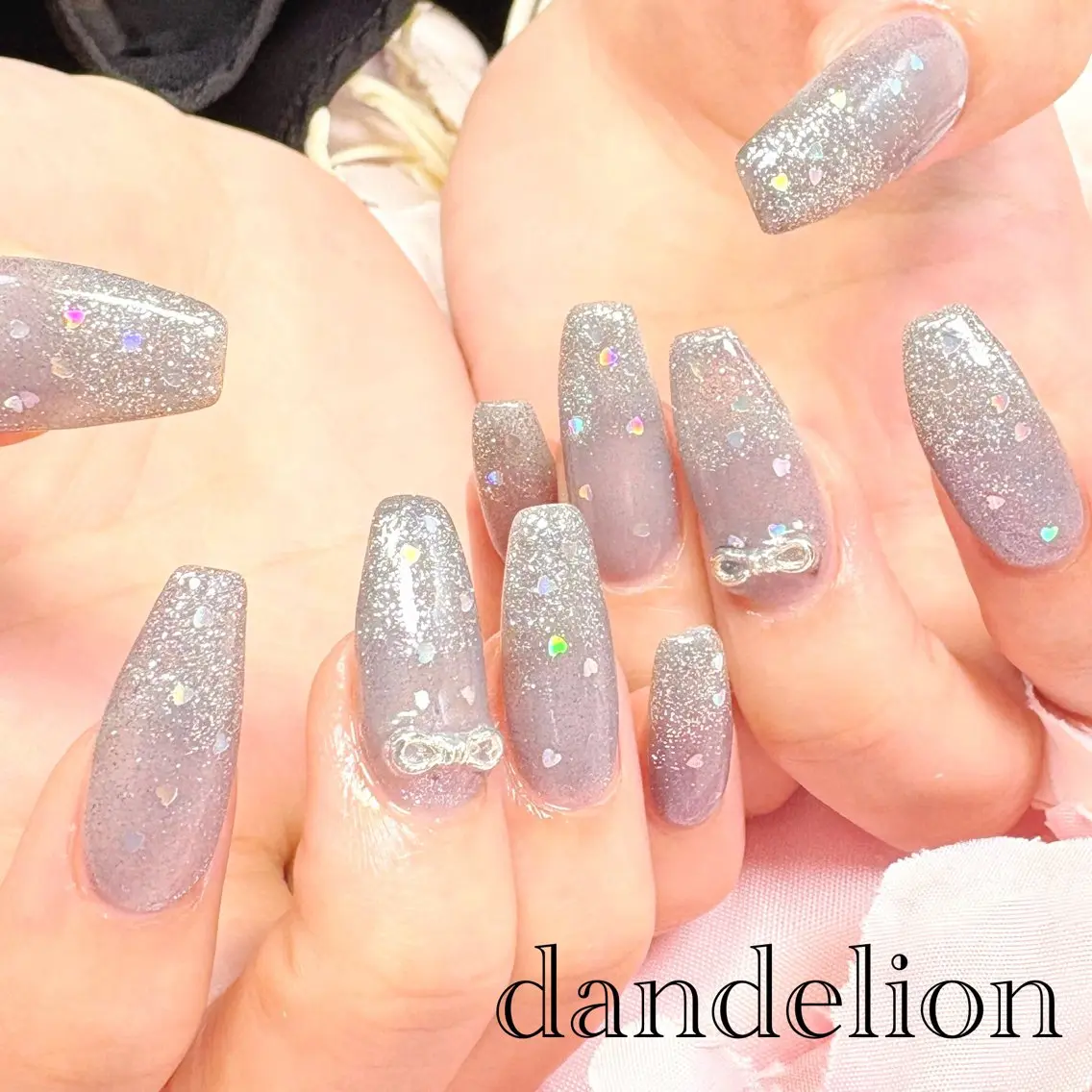 ネイル ハンドネイル ハンドケア dandelion ダンデライオンのネイルデザイン