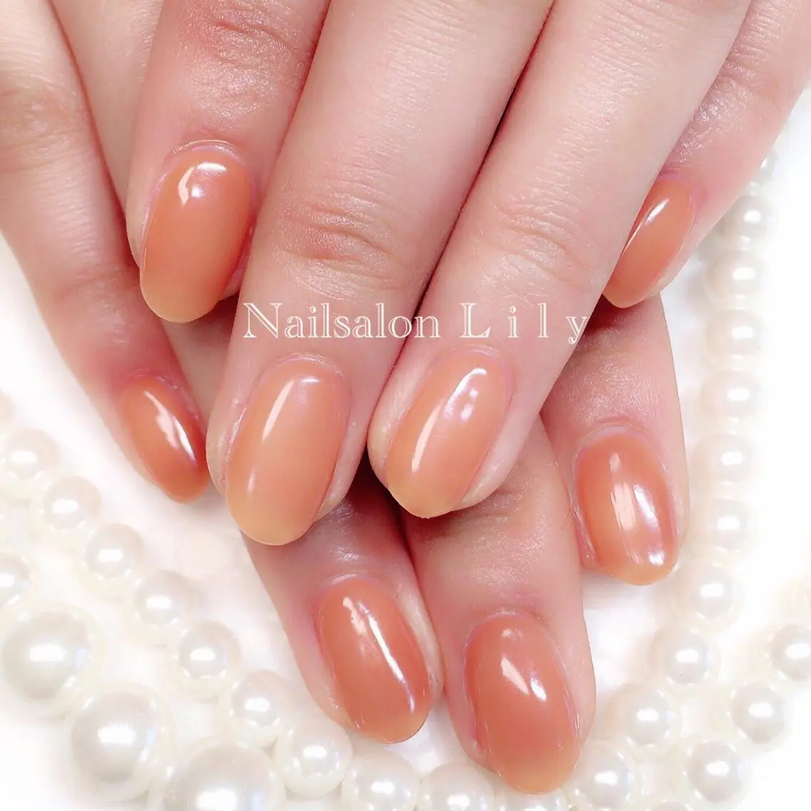 ネイル クリアネイル Lily*nail 🌻Mii🌻のネイルデザイン