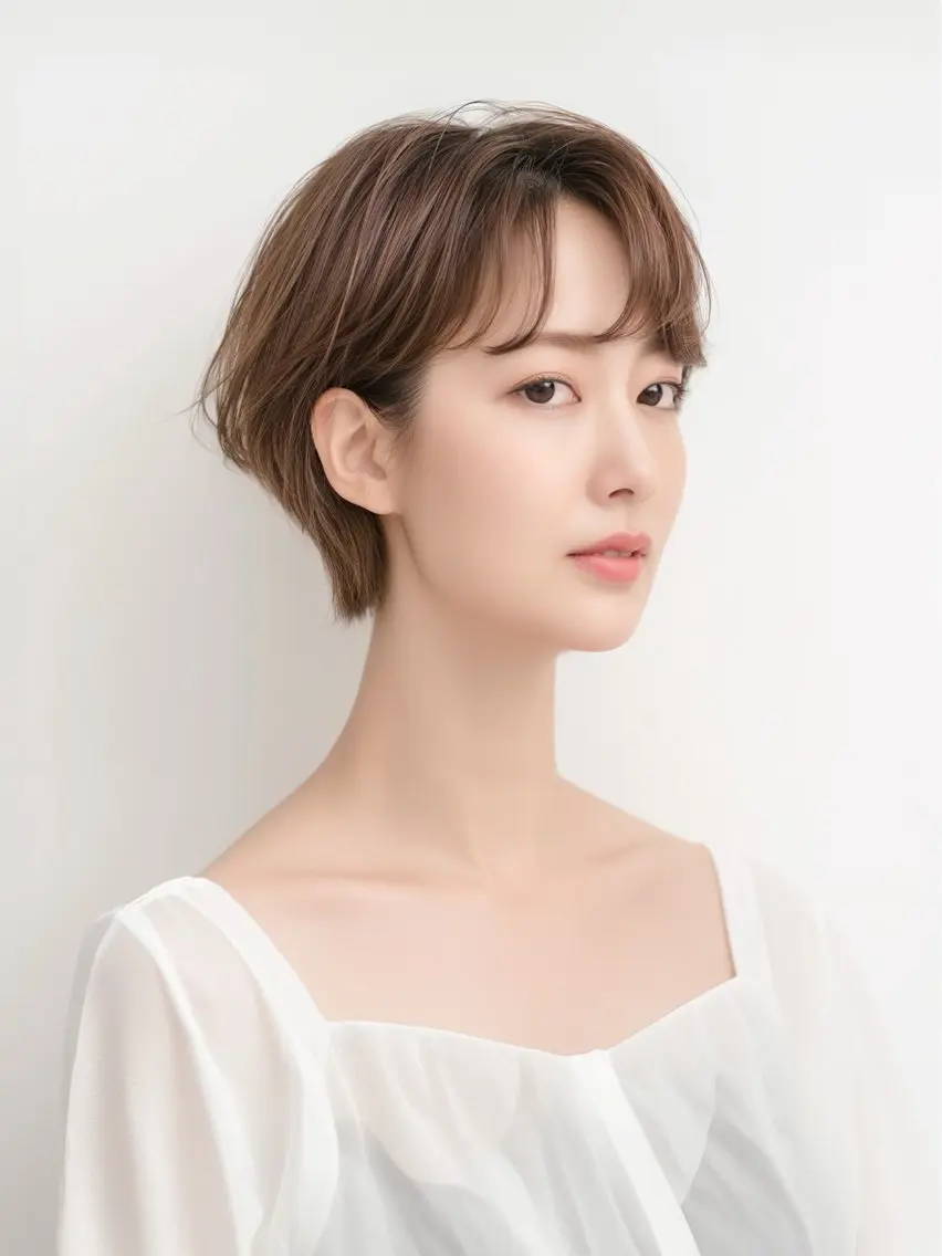 ショート カット ヘアカラー 小村 誠也のヘアスタイル