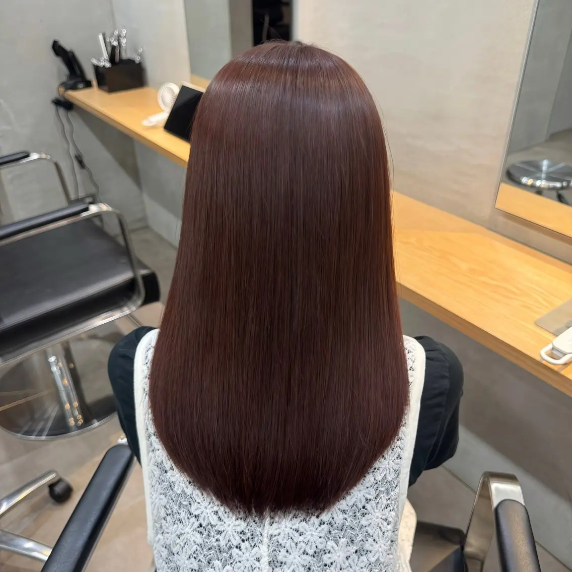 カラー ブラウンカラー ピンクカラー ヘアカラー トリートメント Anna / TWINのヘアスタイル