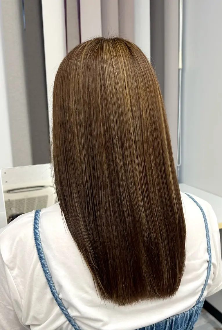 カラー ベージュカラー ハイライトカラー Rico 🎀のヘアスタイル