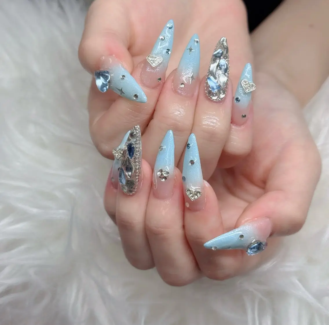 ネイル アートネイル 韓国ネイル 持ち込み ワンホンネイル ハンドネイル Lenie Nail Salonのネイルデザイン