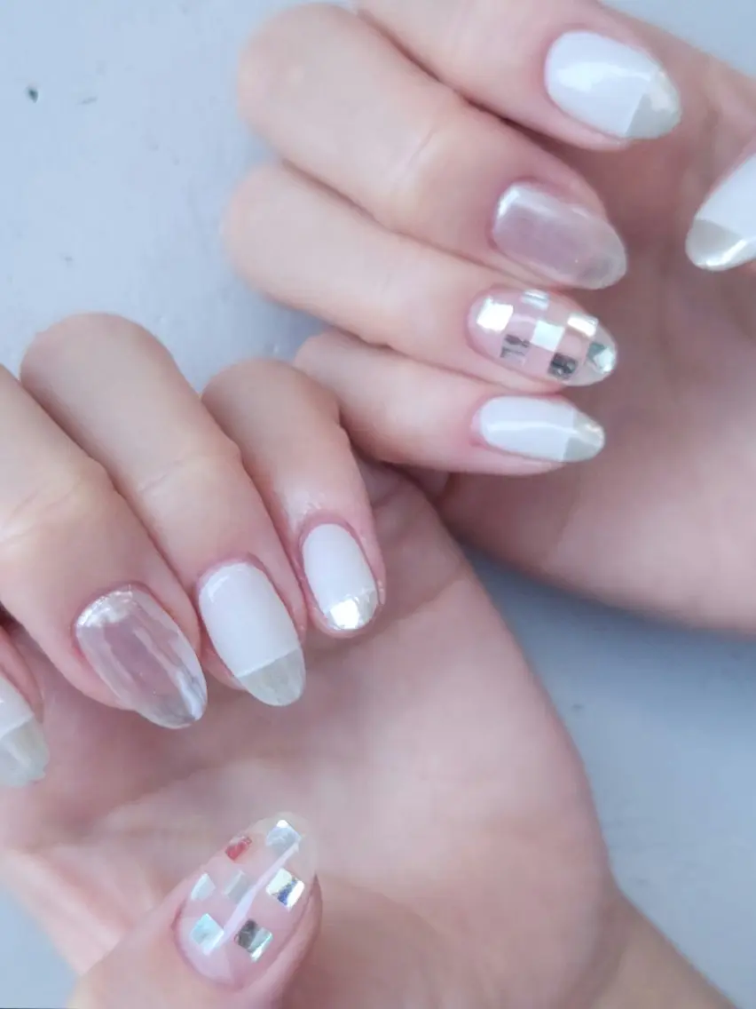 ネイル キラキラネイル ハンドネイル NailSalon N.中目黒のネイルデザイン