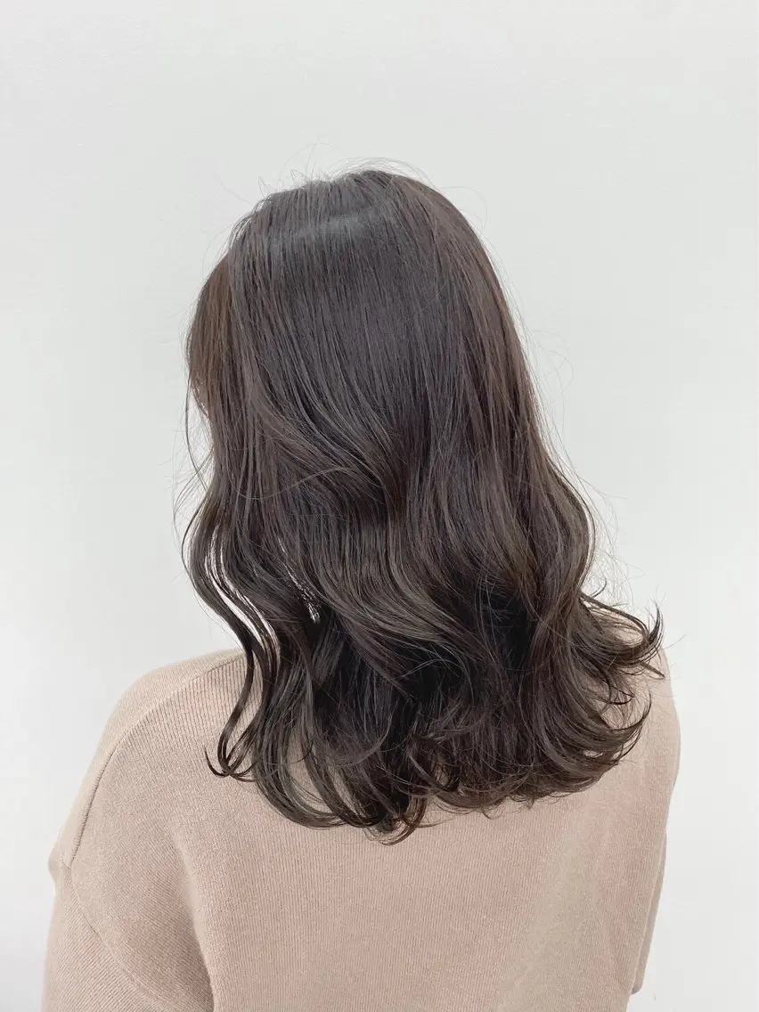 セミロング カラー ヘアアレンジ 💍Story川越 オフィシャル💍のヘアスタイル