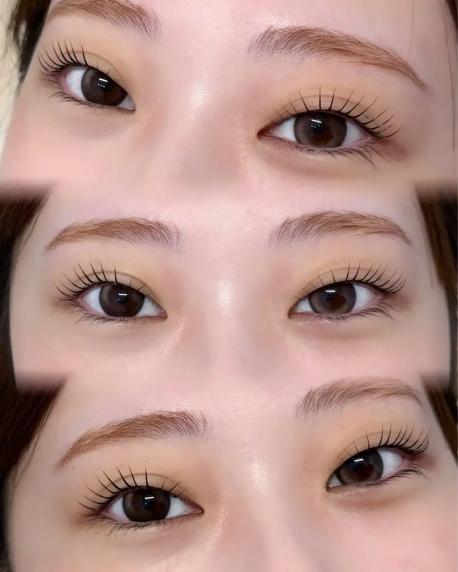 マツエク・マツパ マツパ THE BALM🤍 YUIのマツエク・マツパデザイン