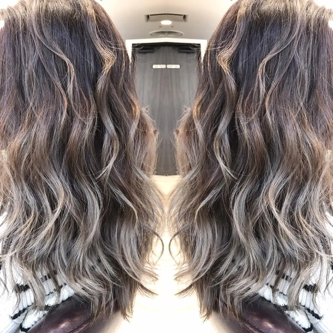 ロング カラー カット ヘアカラー 🎨カラー満足度 500%💫ヅル💫のヘアスタイル