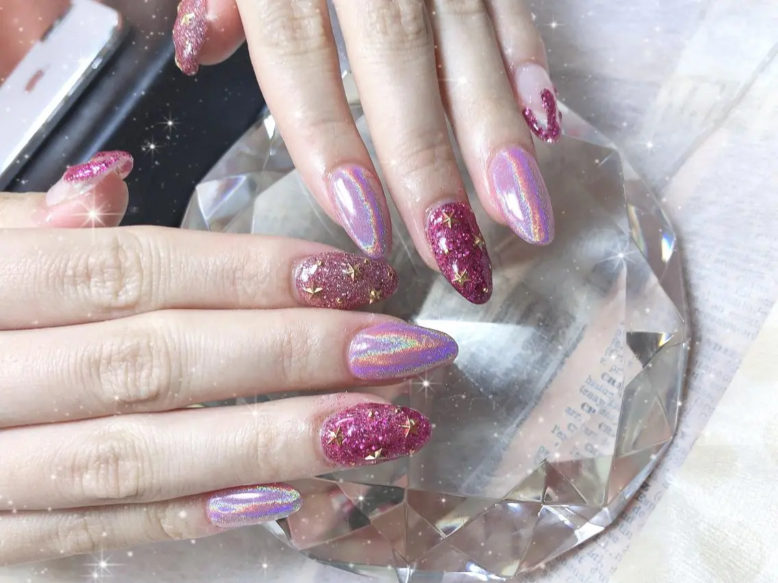 ショート ネイル ハンドネイル 《LB》ラブリエ Nail&eyeのマツエク・マツパデザイン