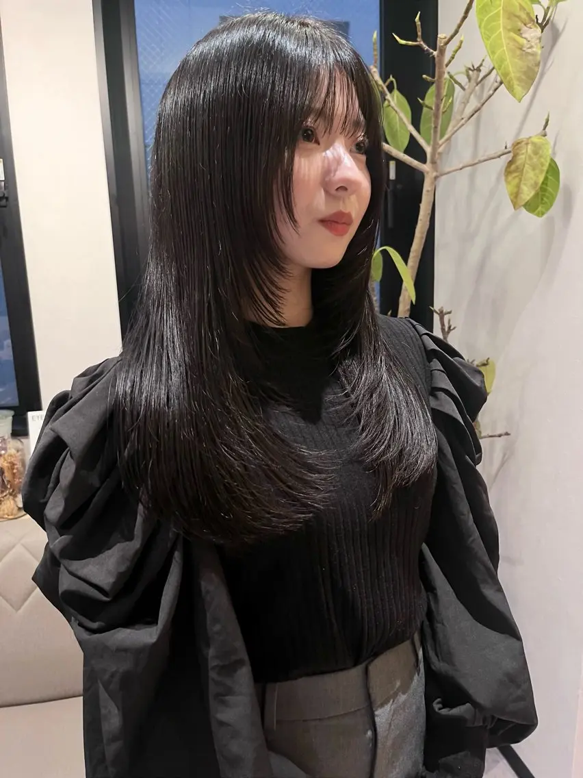 ♡前髪カット＋カラー＋シャンプーブロー♡の写真