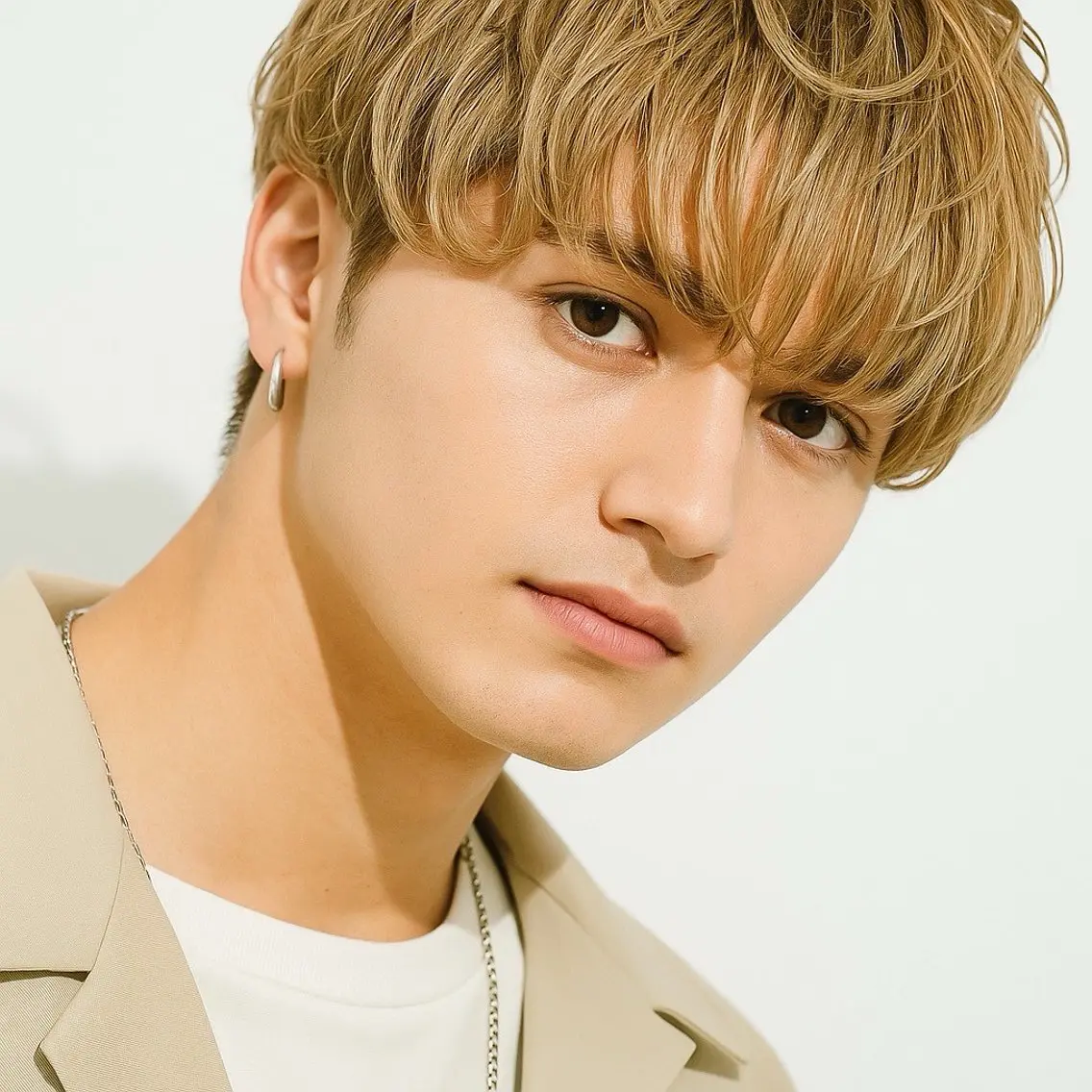 ショート カラー メンズ ヘアカラー トリートメント 新宿メンズヘア No.1店長松澤のヘアスタイル