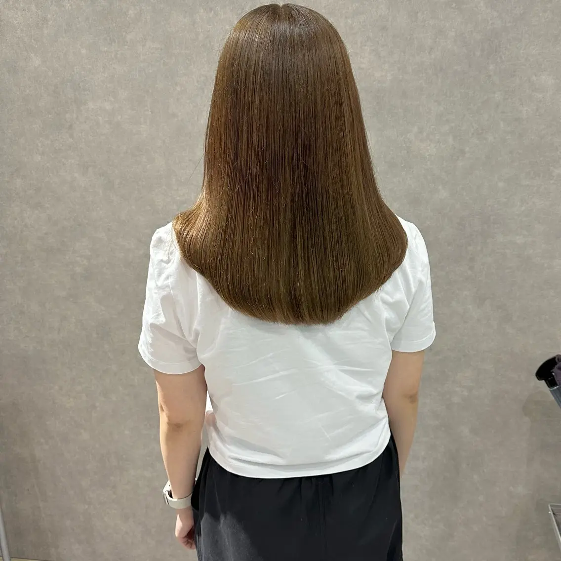 ミディアム カラー はちすか るかのヘアスタイル