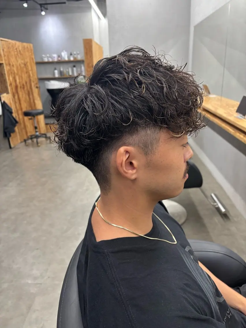 ショート メンズ カット パーマ トリートメント メンズ支持率NO.1 マサキのヘアスタイル
