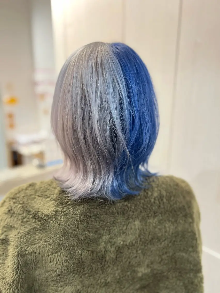 ミディアム カラー メンズ 和田 亘平のヘアスタイル